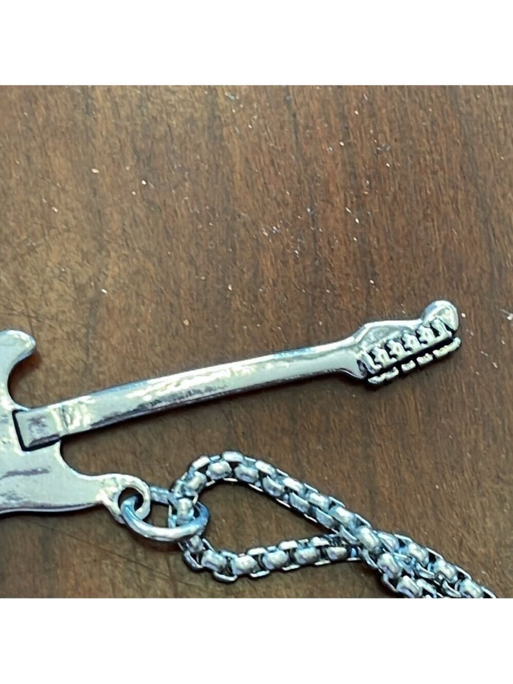 Large Guitar Rocker Necklace #737 - Picture 12 of 12